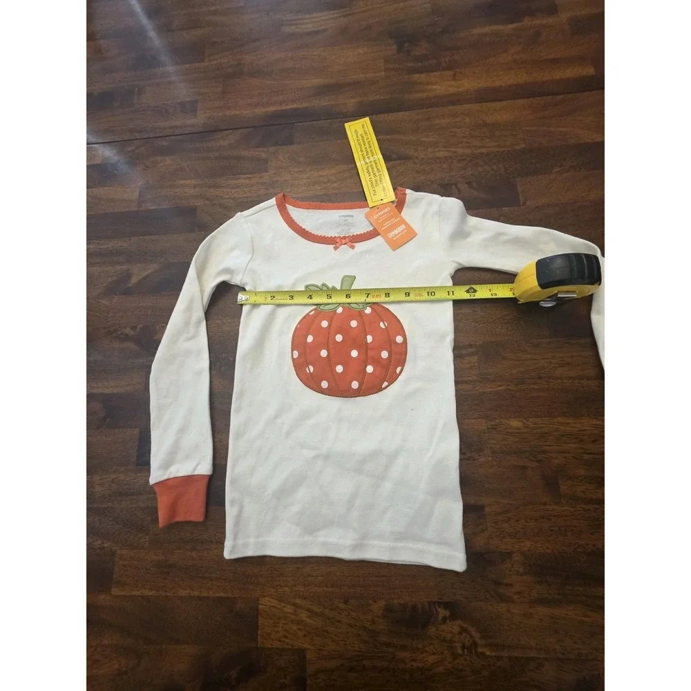 Gymboree 5T Girls Pumpkin Long Sleeve New with Tag Thanksgiving Fall Sku 92